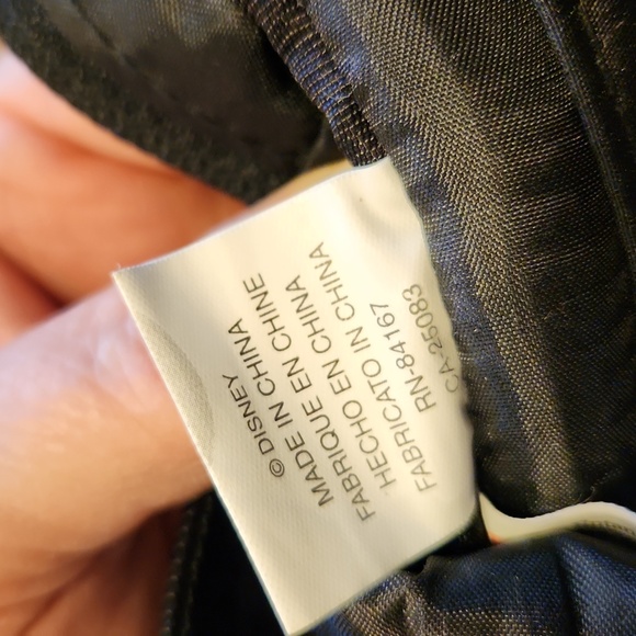 Disney Mickey And Minnie Mouse Black Backpack - Picture 11 of 15